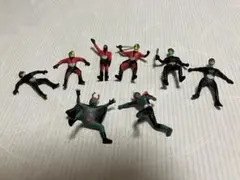仮面ライダーミニミニフィギュア 8体セット