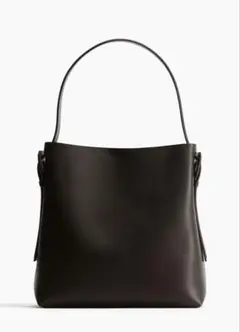 H&M ブラウン　ショッパー