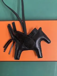 (超激レア)エルメス 新品ペガサスソーブラック