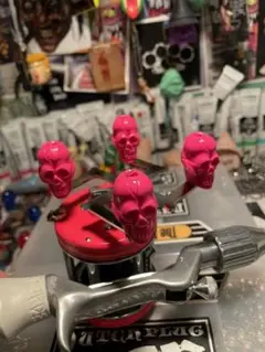 サーフェイスジョー 卍ボーンハンドル ピンク髑髏ノブ