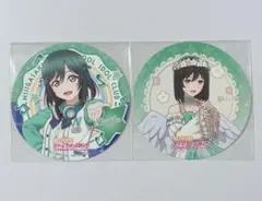 2枚セット　三船栞子　ラブライブ！　虹ヶ咲学園　お台場　コースター