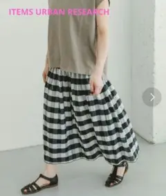 【新品】【ITEMS URBAN RESEARCH】 リバーシブルスカート