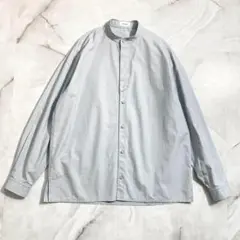A16370 美品 ザリラクス 21aw バンドカラープラケットシャツ 46