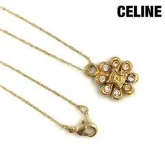 ✨美品✨ CELINE ネックレス トリオンフ ビジュ 刻印 ゴールド 41cm