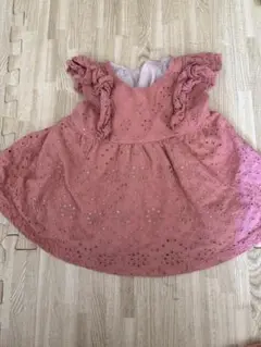 petit main ピンク ワンピース 90