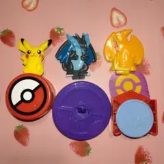 マクドナルドハッピーセット　ポケモン第二弾3種　ピカチュウ　ひみつのおもちゃ