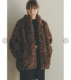 クラネ CLANE CURL FUR SHORT COAT サイズ1