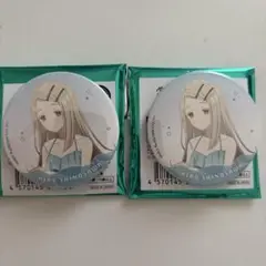 学園アイドルマスター　スイパラ　海の家　缶バッジ　篠澤広 2点