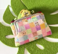 ちょっとお買い物がま口♪ユキエモン♪キューブ♡