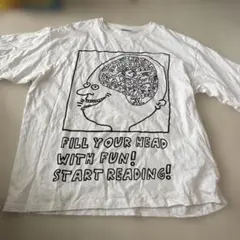 Keith Haring イラスト Tシャツ ホワイト