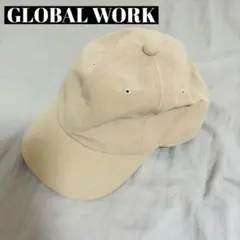 美品◼️GLOBAL WORKグローバルワーク◼️キャップ CAP◼️ベージュ