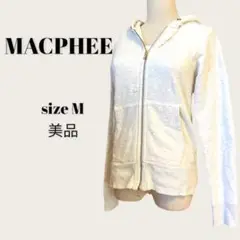 【美品 Mサイズ】マカフィー パーカー グレー