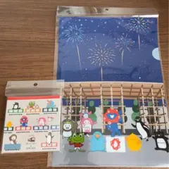 ミャクミャク　JR クリアファイル　メモパッド