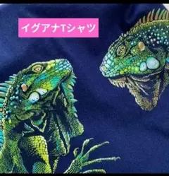 グリーンイグアナTシャツ