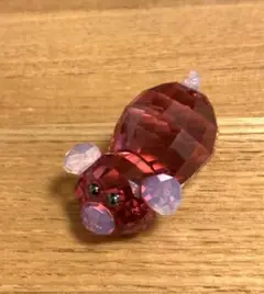 スワロフスキー　豚　置き物 SWAROVSKI - 箱付き スワロフスキー 置物 ぶた ブタ 豚 ミニ