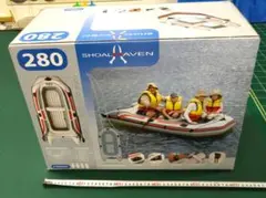 4人用ゴムボート(新品未使用品)オール付