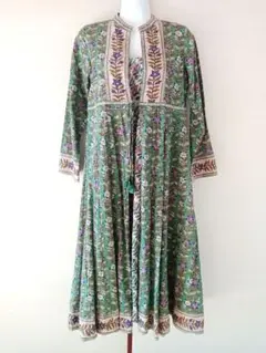 新品 インドanokhiのワンピース