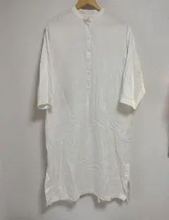 無印良品 コットンダブルガーゼワンピース