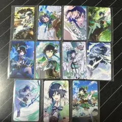 原神 ウェンティ カード セット