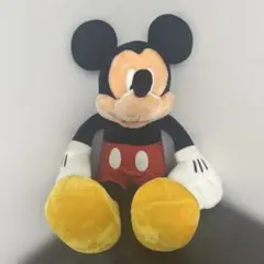 【Disney】ミッキーマウス　ぬいぐるみ
