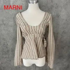 MARNI ストライプ長袖 オシャレ