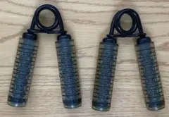 ハンドグリップ　握力トレーニング用　2個セット　黒
