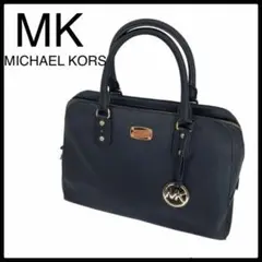 MICHAELKORS マイケルコース 2way ラウンドジップ バッグ 黒