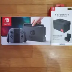Nintendo Switch 本体 グレー 付属品完備　箱付き