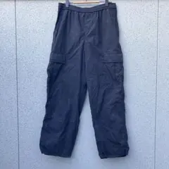2599【ユニクロ】M♡カーゴパンツ カジュアルパンツ ポケット ブラック
