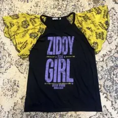 ZIDDY Tシャツカットソー袖シフォン160フリーサイズ