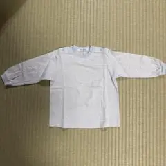 familiar ファミリア　水色ストライプ 長袖Tシャツ　80センチ