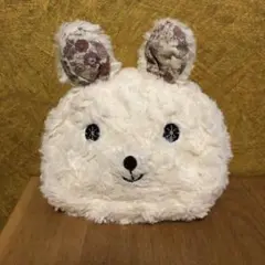 ふわふわうさぎポーチ