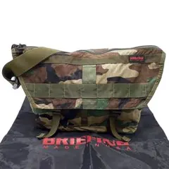 美品 ブリーフィング ショルダーバッグ 迷彩 20-22052117