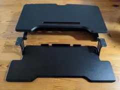 GIBBON MOUNTS 卓上スタンディングデスク 77×40cm ブラック