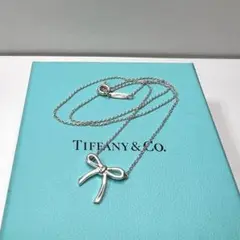 ティファニー リボン ネックレス