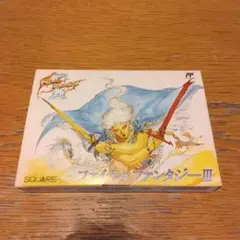 ファイナルファンタジー3（箱、説明書、注意書き付）