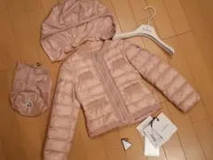 モンクレール♡ペプラムダウンショートコート 104cm 4anni