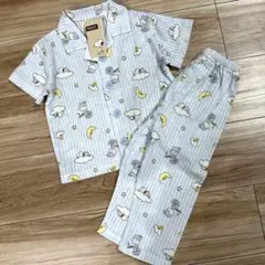 新品　PEANUTS 半袖　パジャマ ベビー　スヌーピー ウッドストック　90