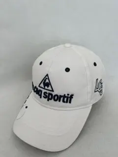 【le coq sportif】キャップ ホワイト ゴルフ　スポーツ