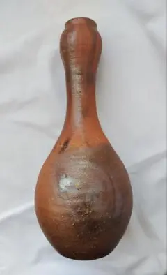 木村一陽！備前煎茶器！青備前宝瓶！週末値下げ‼️ 故木村一陽（青備前磨き手抹茶茶碗）