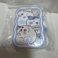 ちいかわ　パスケース　ハチワレチャーム付き
