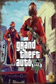 新品 GTA5 グランドセフトオート ブリキ看板 レトロ インテリアコレクション