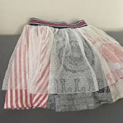 ストライプ チュールスカート サイズ100