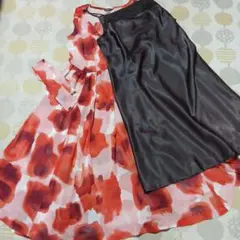 ARTICLE COM 花柄ノースリーブワンピース