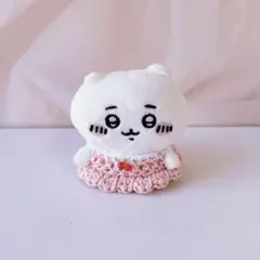 ちいかわ ぬい服 お座りぬいぐるみ ワンピース ハンドメイド クリームソーダ
