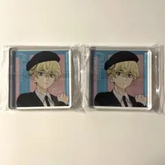 東京リベンジャーズ　まるくじ　アクリルブロック　松野千冬　2点