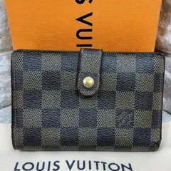 ルイヴィトン ポルトフォイユ ヴィエノワ がま口財布 N61674 二つ折り財布