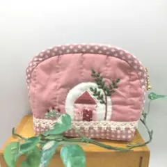 パッチワークポーチ✩ミニポーチ✩ハンドメイド