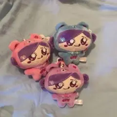 【メルカリ便配送】しなこ しなクマ マスコット ぬいぐるみ 3種セット