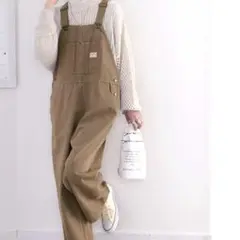《JaVa ジャバコラボ》綿100% サロペット